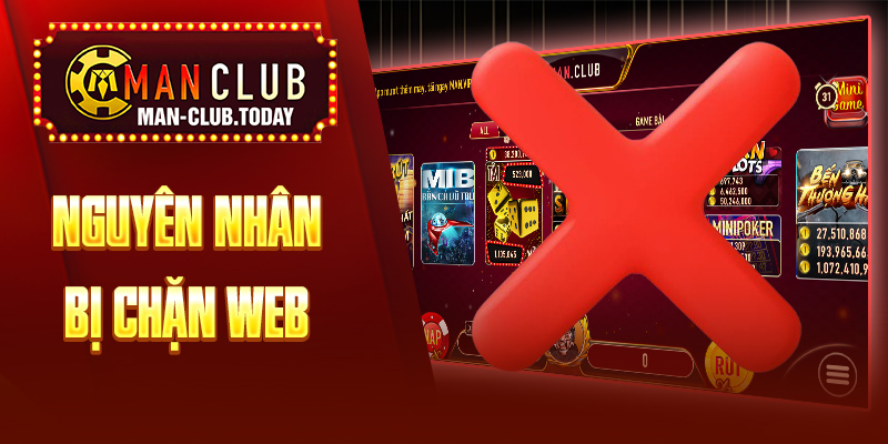 Nguyên nhân bị chặn web