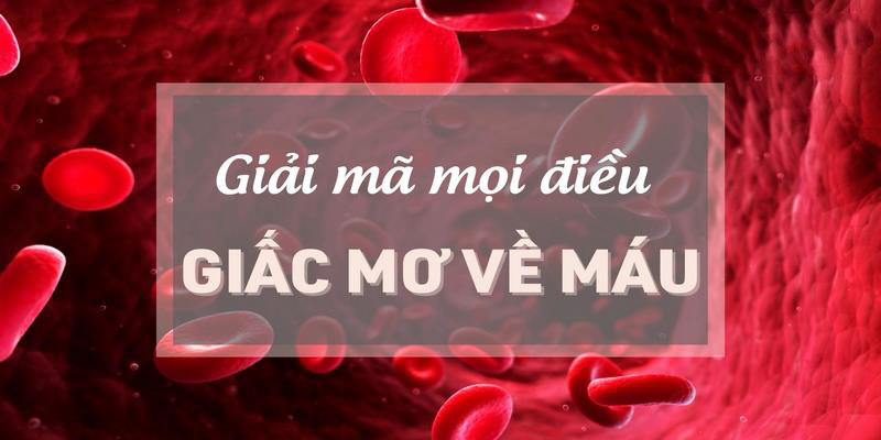 Giấc mơ liên quan đến máu thường khiến người ta lo lắng và mong muốn được giải mã chi tiết